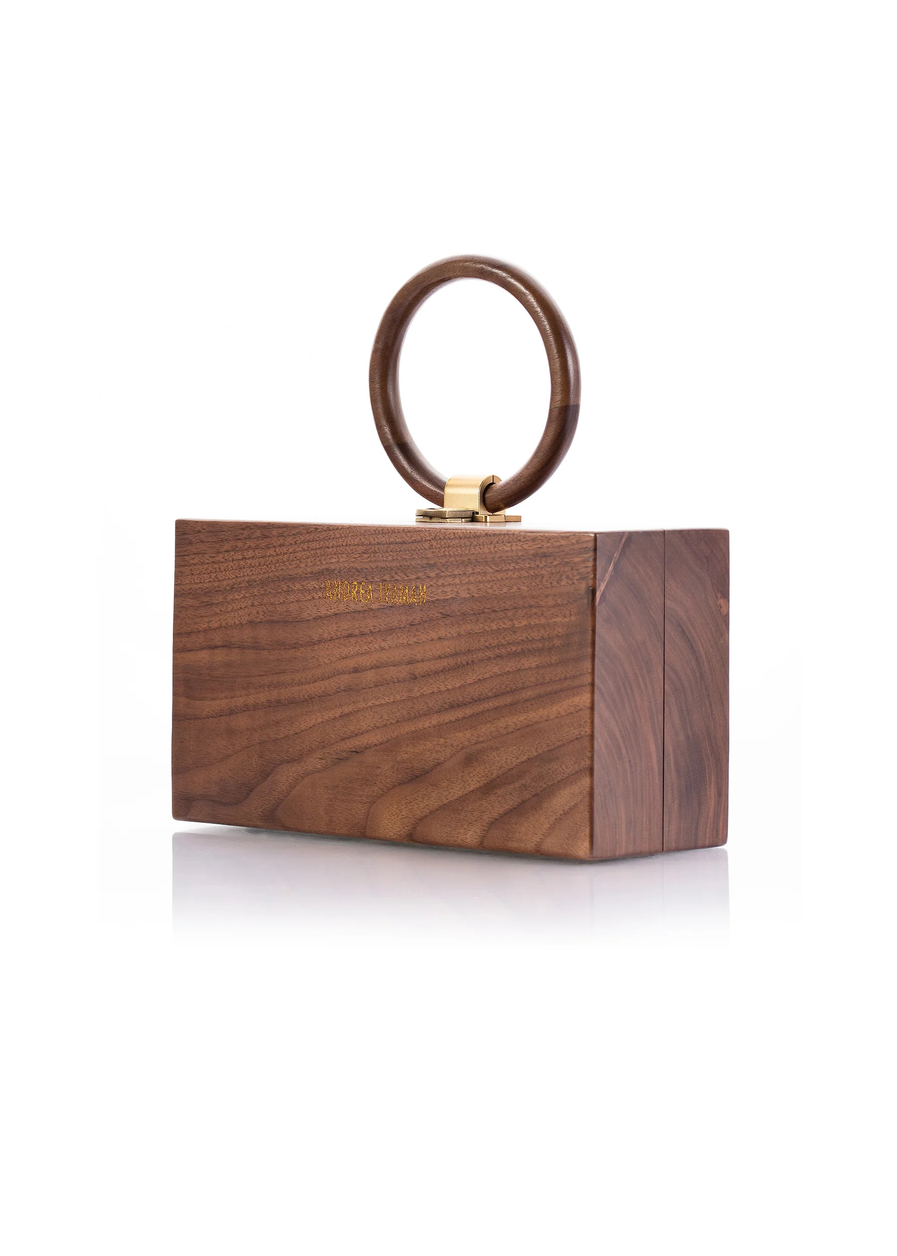 ANDREA IYAMAH OWA WOODEN CLUTCH | ANDREA IYAMAH