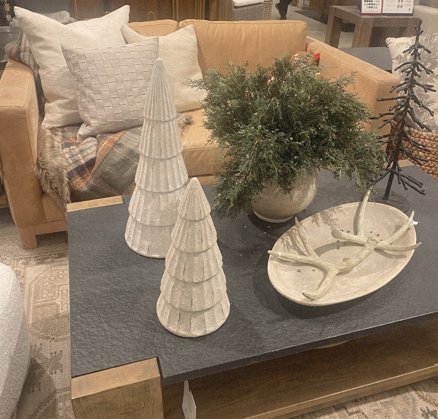 Pottery Barn, neutral holiday home decor, antler styling, Christmas decor

#LTKhome #LTKSeasonal