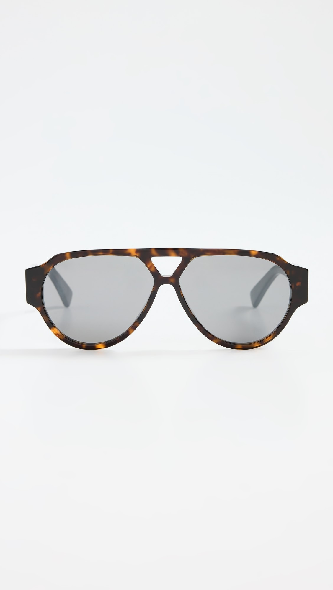 Bold Triangle Stud Pilot Sunglasses | Shopbop