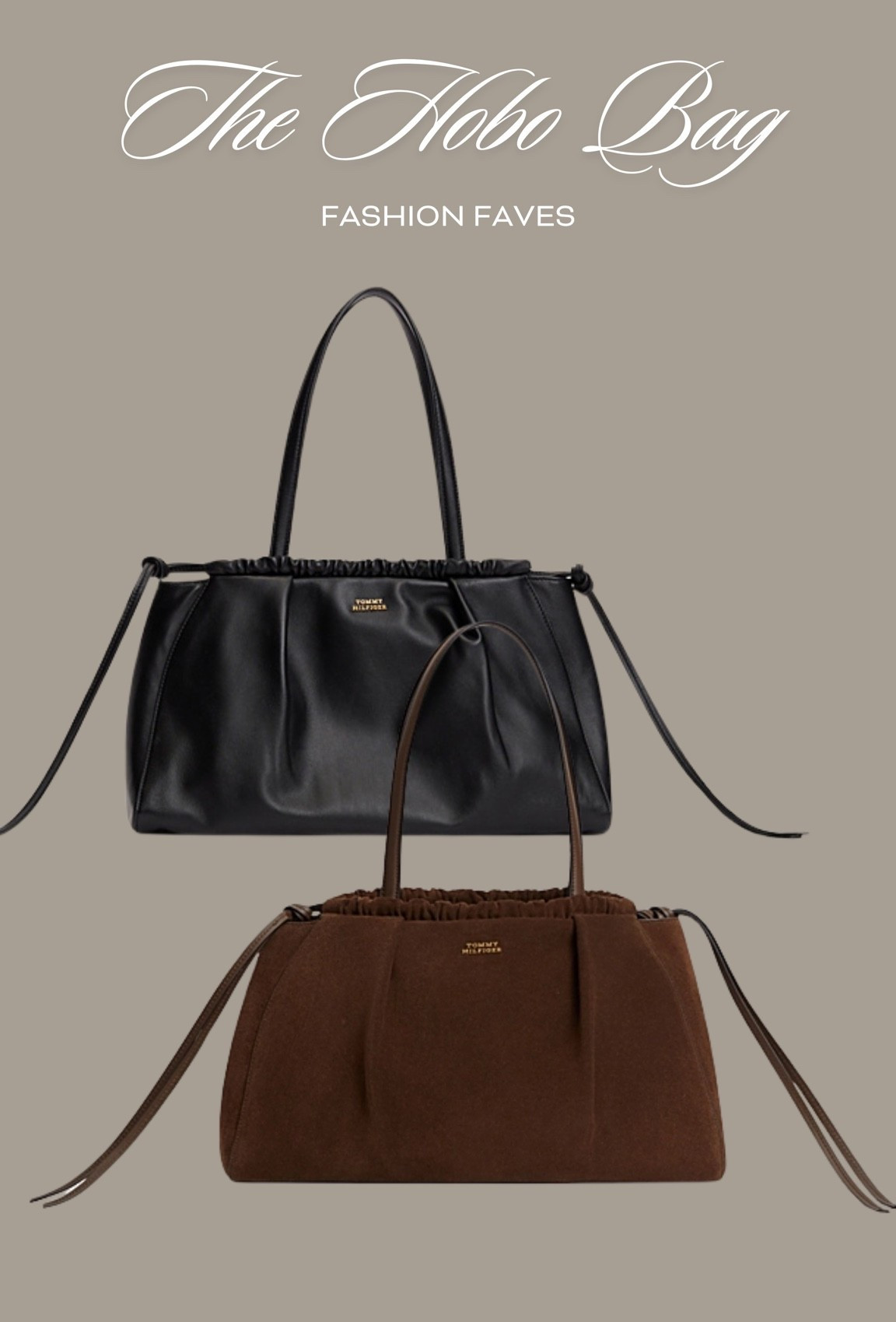 The Hobo Bag 💼 

Fashion faves, Tommy Hilfiger, workwear tote bag, suede bag, leather tote, the office, wardrobe staple

#LTKworkwear #LTKbag