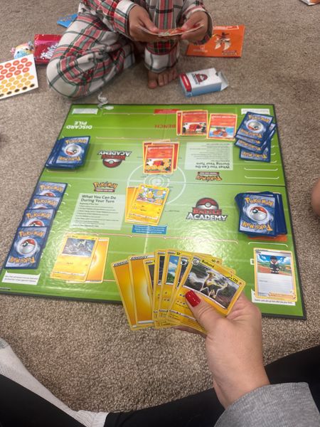 Learning to play Pokemon with my kid after Christmas 

#LTKfindsunder50 #LTKHoliday #LTKkids