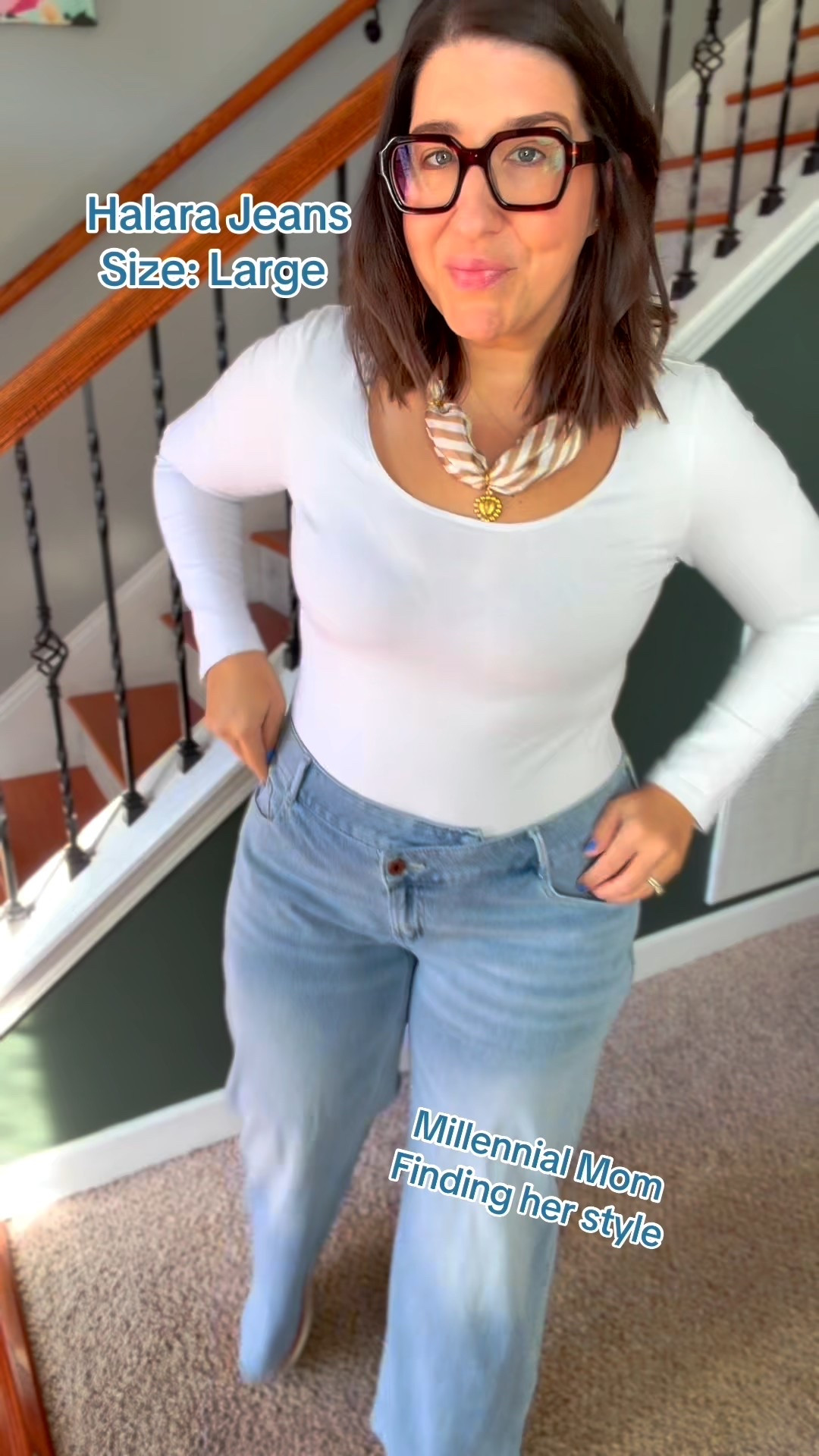 Love these stretchy Halara Jeans  

#LTKmomlife #LTKMidsize #LTKootd