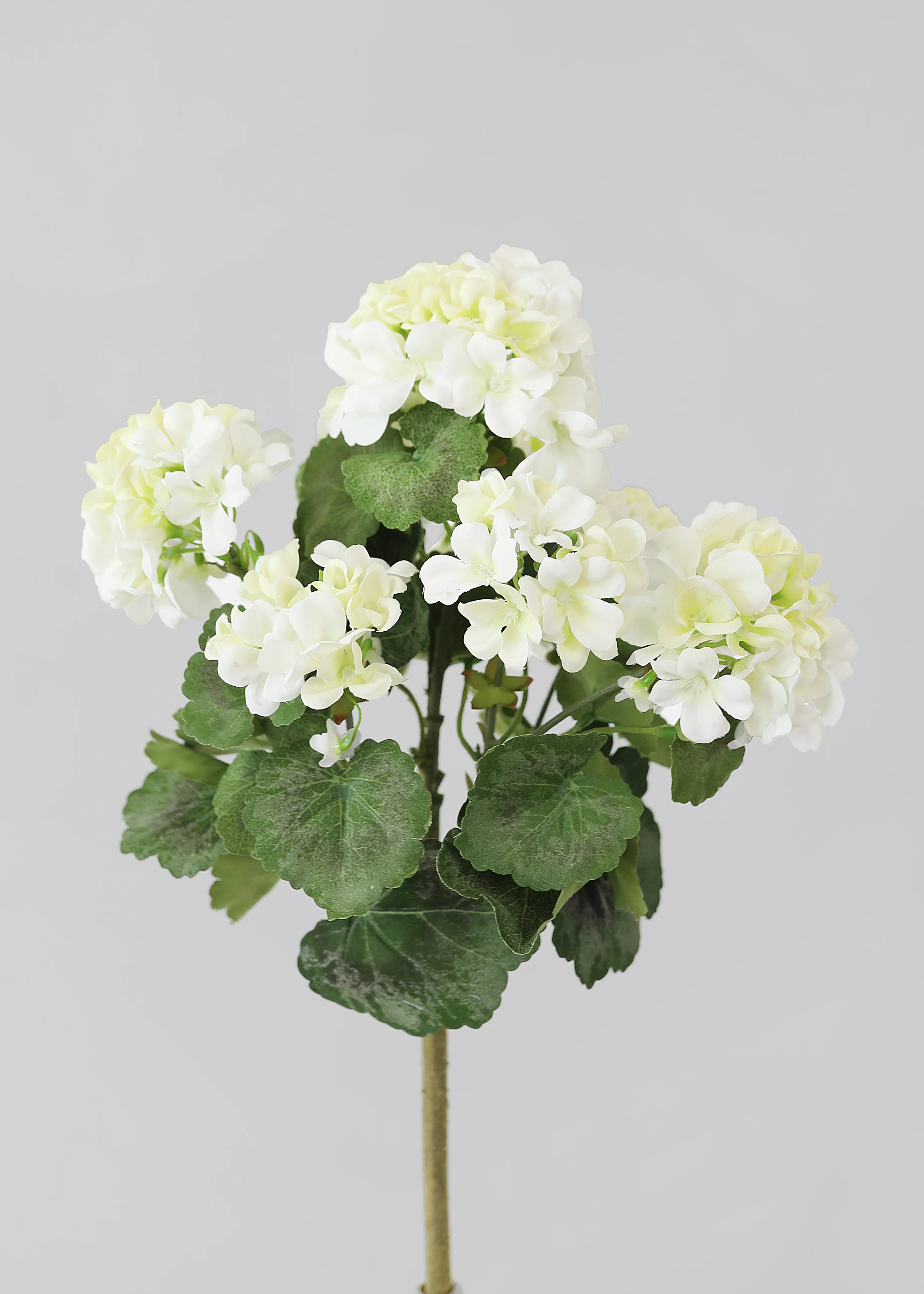 White Geranium Bush | Outdoor Artificial Flowers at Afloral.com | Afloral