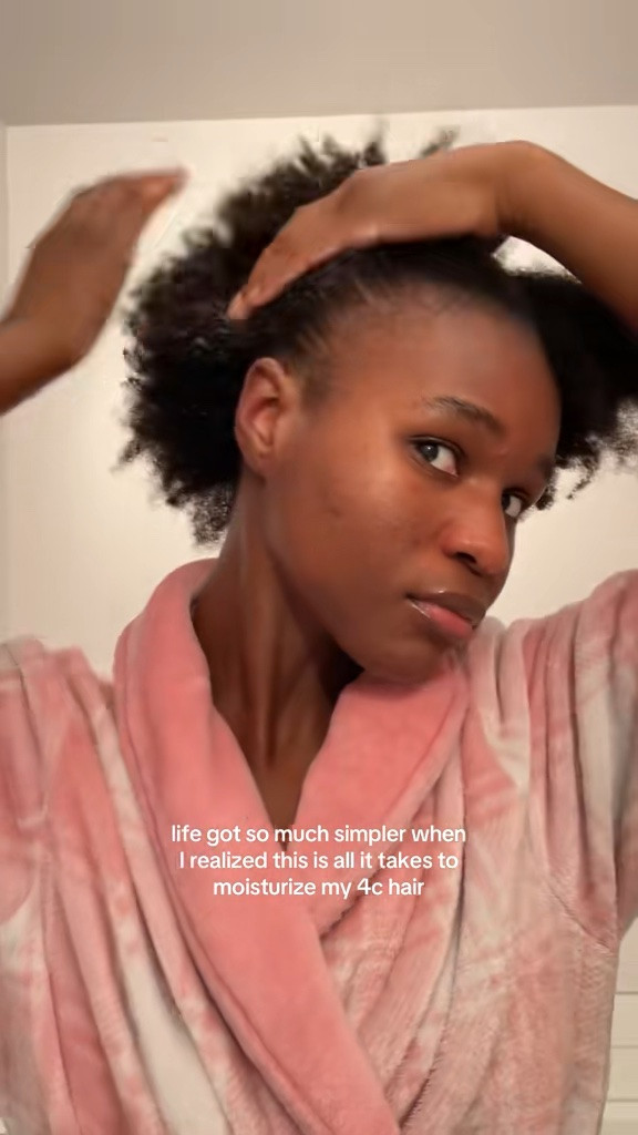 Moisturizing my fine 4c hair using the Aunt Jackie’s quench! Moisturizing Leave-In Conditioner and the Biosilk Silk Therapy oil

#LTKcanada #LTKsale #LTKbeauty
