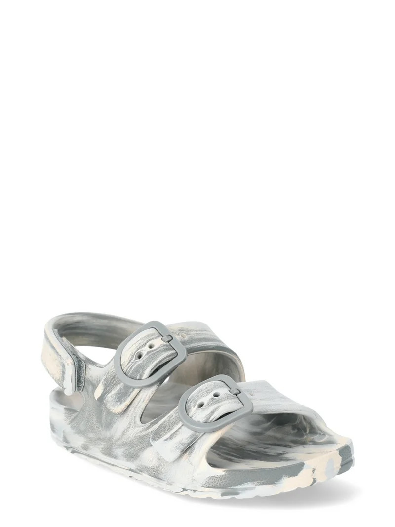 Wonder Nation Toddler Kids EVA Double Buckle Sandals | Walmart (US)