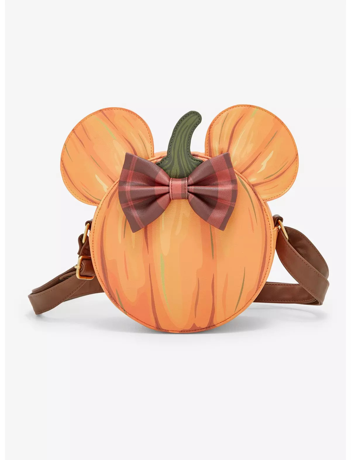 Loungefly Disney Minnie Mouse Pumpkin Crossbody Bag | Hot Topic | Hot Topic