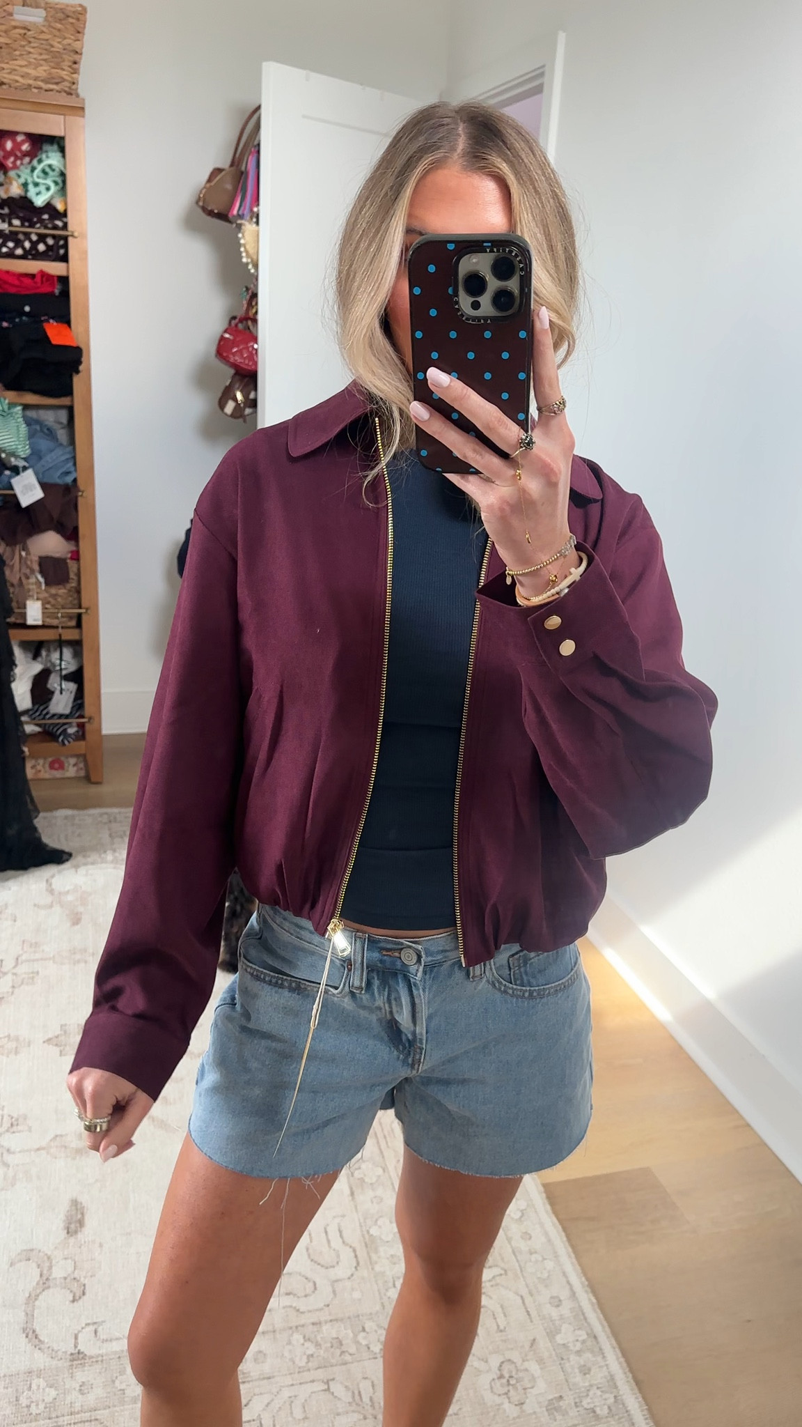 Amazon size small Chevara Women’s Volume Bomber Jacket Long Sleeve Lapel Zip Up Crop Jacket Outerwear with Pockets

#LTKSaleAlert #LTKSeasonal #LTKootd