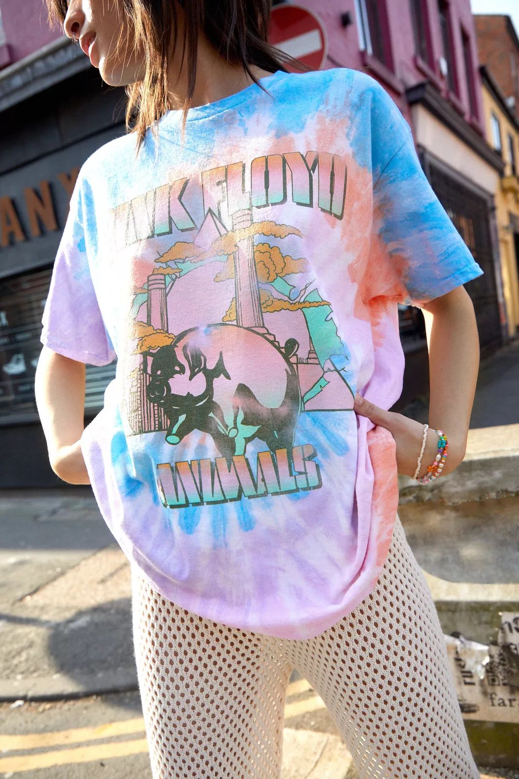 Pink Floyd Graphic Tie Dye T-Shirt | Nasty Gal (US)