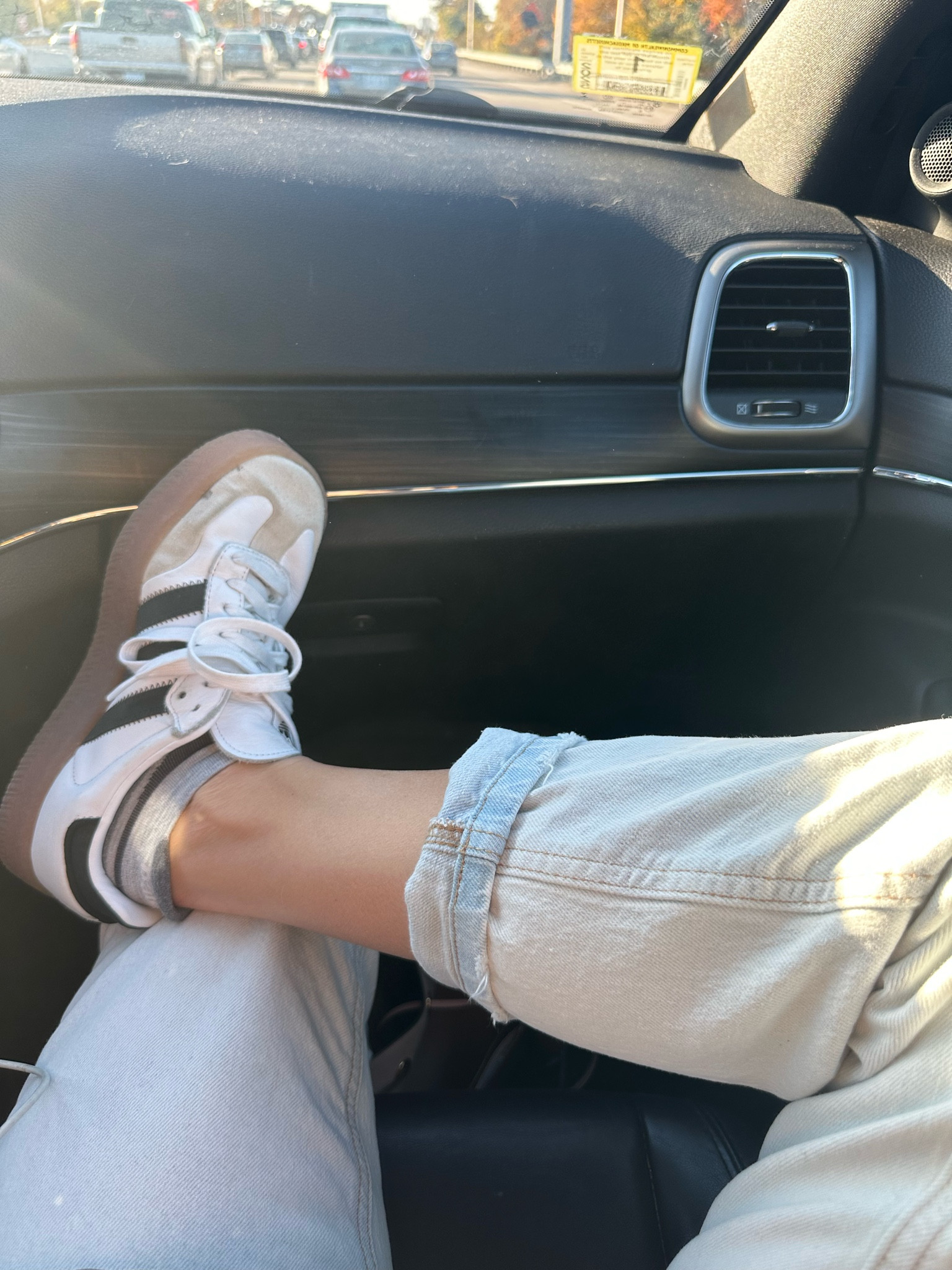 Size 6 in Adidas Sambas and size O in my favorite target jeans 

#LTKFitness #LTKHoliday #LTKFindsUnder100