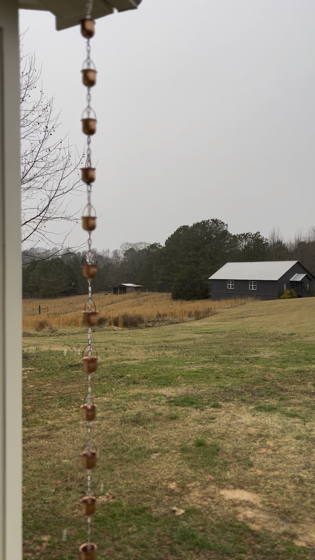 our rain chain! we have two here that we connected. 

#LTKFindsUnder100 #LTKHome #LTKMostLoved