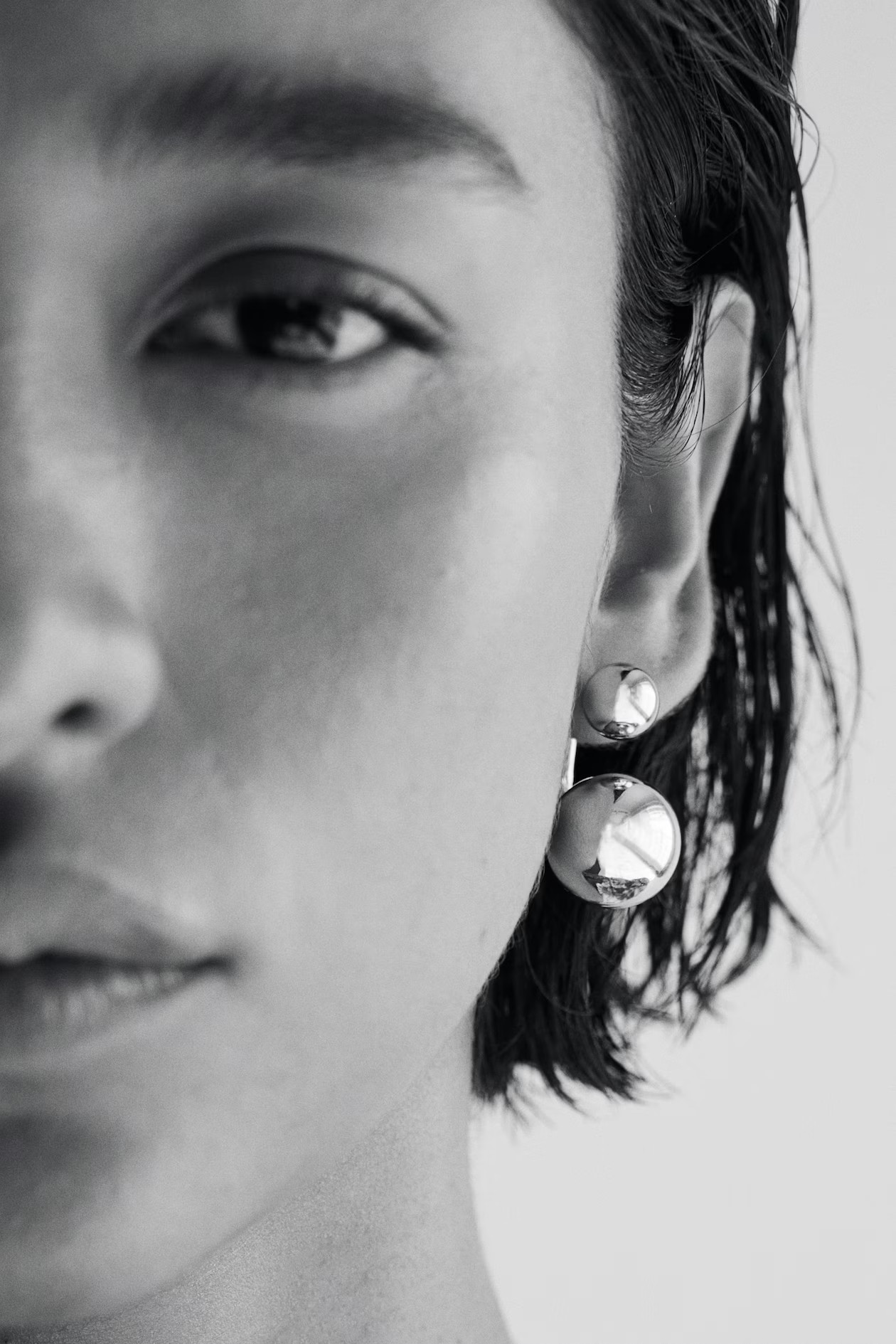 Sphere-detail stud earrings | H&M (UK, MY, IN, SG, PH, TW, HK)