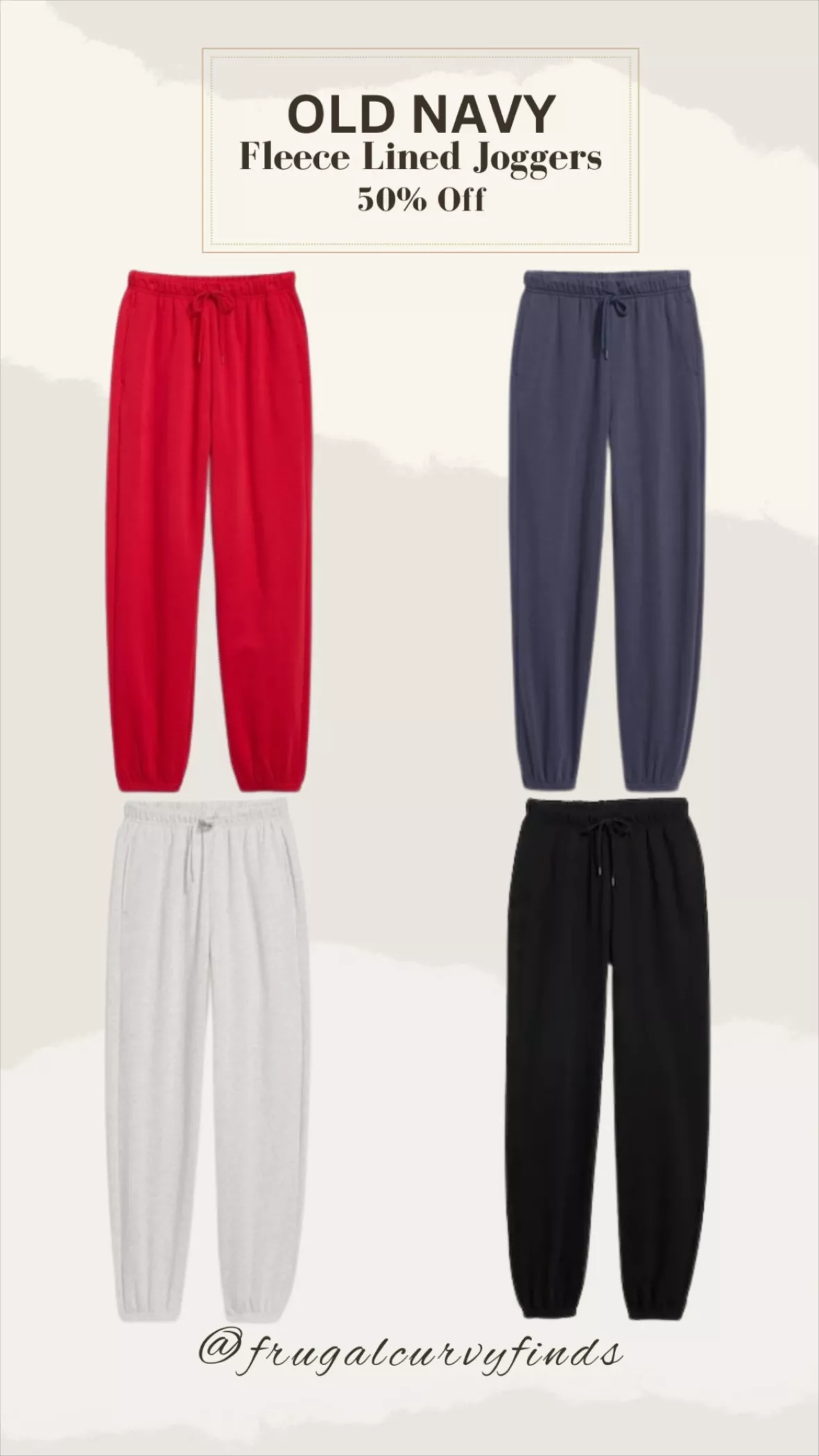 Extra High-Waisted Jogger Sweatpants for Women
