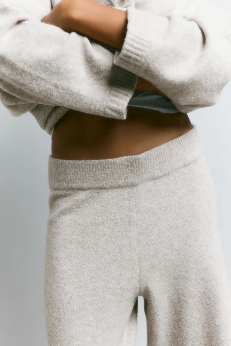Pantaloni in maglia fine | H&M (FR & ES & IT)