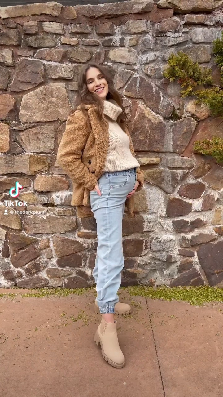 2nd trimester winter outfits. Everything fits tts before I got a baby bump! This was  weeks 23-27 of my pregnancy. 

#LTKshoecrush #LTKbump #LTKSeasonal