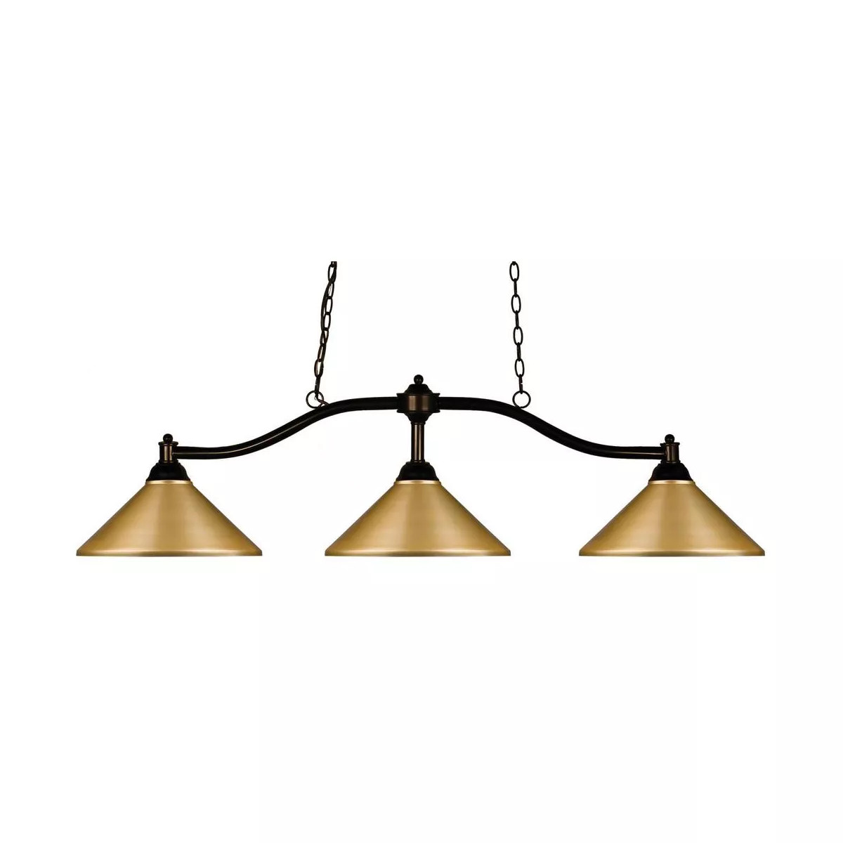 Z-Lite Chance 3 - Light Island Pendant Light in  Bronze | Target