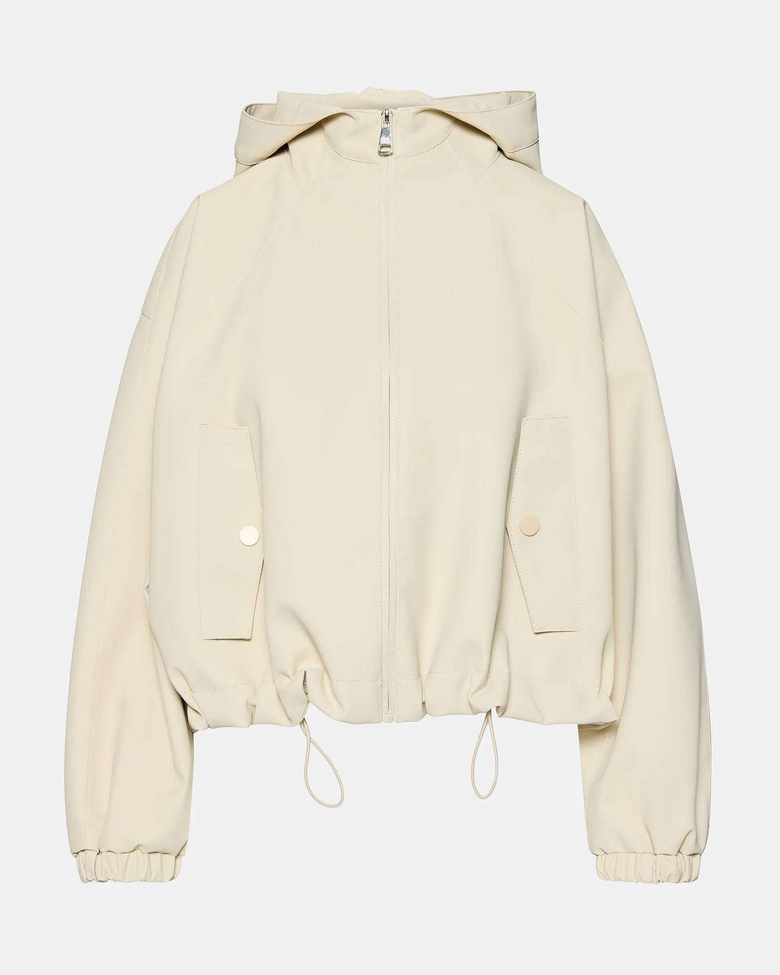 LUMI Bone Women's Faux Leather Hooded Jacket | Steve Madden (US)