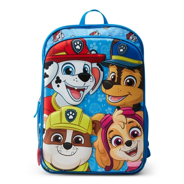 Paw Patrol Pawsome Friends Boys 17" Backpack, Blue | Walmart (US)