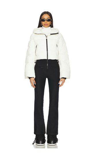 Polar Flare Ski Suit in Black & White | Revolve Clothing (Global)