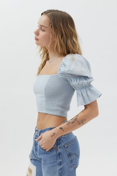 UO Chelsea Square Neck Top | Urban Outfitters (US and RoW)