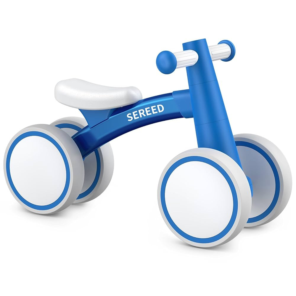 SEREED Baby Balance Bike for 1 Year Old Boys Girls 12-24 Month Toddler Balance Bike, 4 Wheels Tod... | Amazon (US)