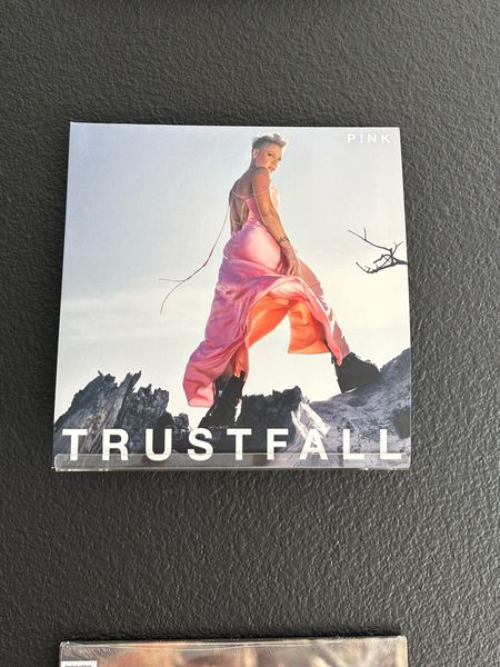 Pink Trustfall record 

#LTKfindsunder100 #LTKhome #LTKfindsunder50