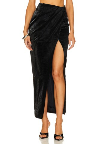 Michael Costello x REVOLVE Nova Skirt in Black from Revolve.com | Revolve Clothing (Global)