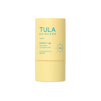 TULA SKINCARE Protect + Go Dewy Glow Sunscreen Stick SPF 50 - 0.5oz - Ulta Beauty | Target