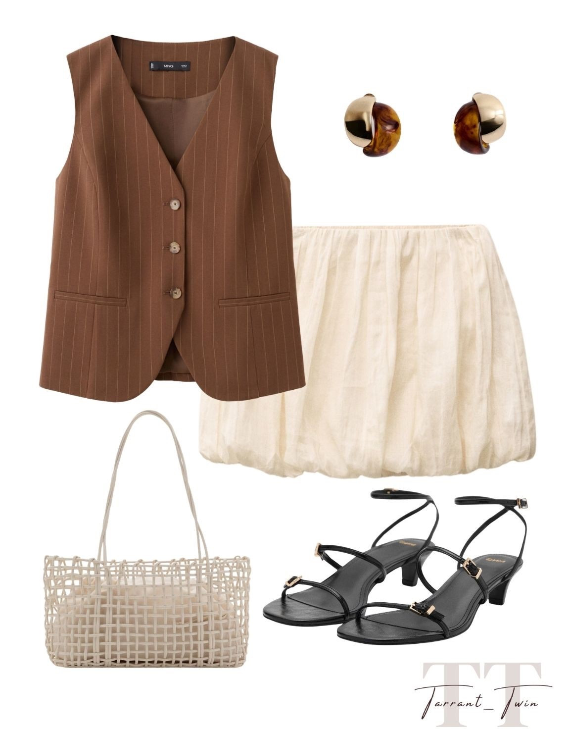Brown Vests, Bubbles, & Woven Bags! 🤎

Embrace the modern tailoring trend with this perfectly balanced spring everyday look from Mango! ✨

I am obsessed with the statement piece: the chocolate brown pinstripe vest that brings a polished edge to the outfit. I paired the structured top with a playful cream bubble mini skirt for a touch of volume and flair. Finish the look with chic black strappy sandals, a textured woven tote, and architectural gold and resin earrings—all from Mango and all under $100!

#OOTD
#MangoHaul
#SpringEveryday
#PinstripeVest
#BubbleSkirt
#TailoredStyle
#WovenBag
#StrappySandals
#MangoFashion
#SpringOutfit
#BudgetFriendly
#LTKStyle
#MinimalistStyle
#ChicLook
#StylingInspo

#LTKootd #LTKspringtrends #LTKspring