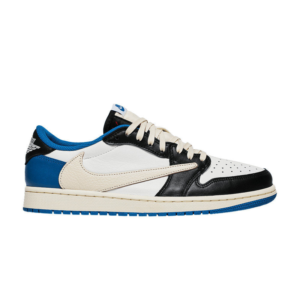 Fragment Design x Travis Scott x Air Jordan 1 Retro Low Sneakers | GOAT