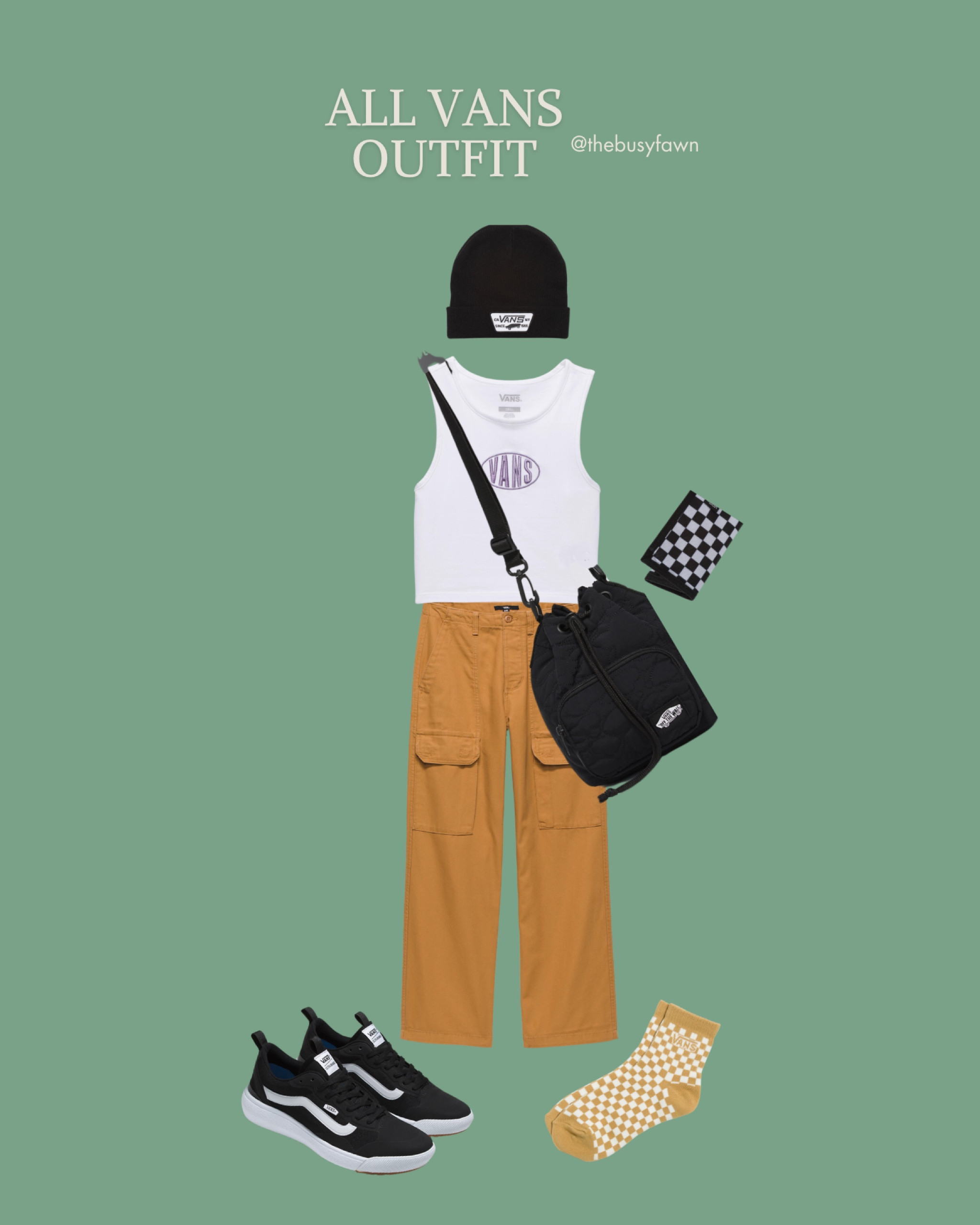 Step up your style game with Vans! 🖤✨ From head to toe, this outfit screams comfort and cool. 🛹🔥 Whether you're hitting the skatepark or strolling the streets, Vans has you covered. Explore iconic sneakers, edgy apparel, and must-have accessories for that effortlessly bold vibe. #VansStyle #StreetwearGoals #VansOutfit #casualfasion #OOTD #VansLife

#LTKFindsUnder100 #LTKGiftGuide #LTKStyleTip