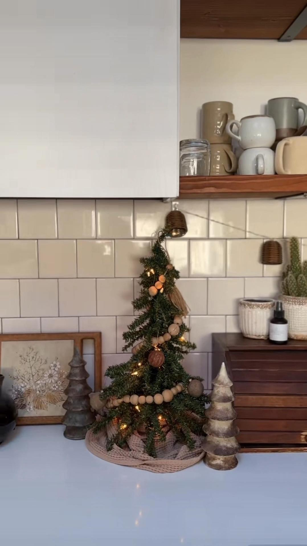 $15 tree giving moody, downswept vibes!!

#LTKSeasonal #LTKHome #LTKHoliday