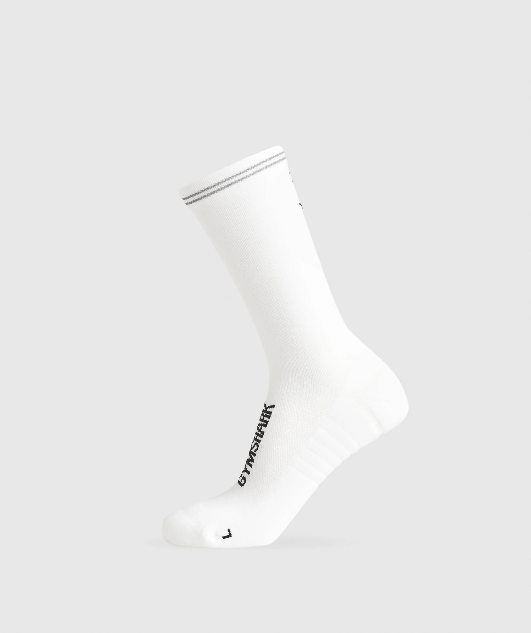 Gymshark Crew Running Socks - White | Gymshark US