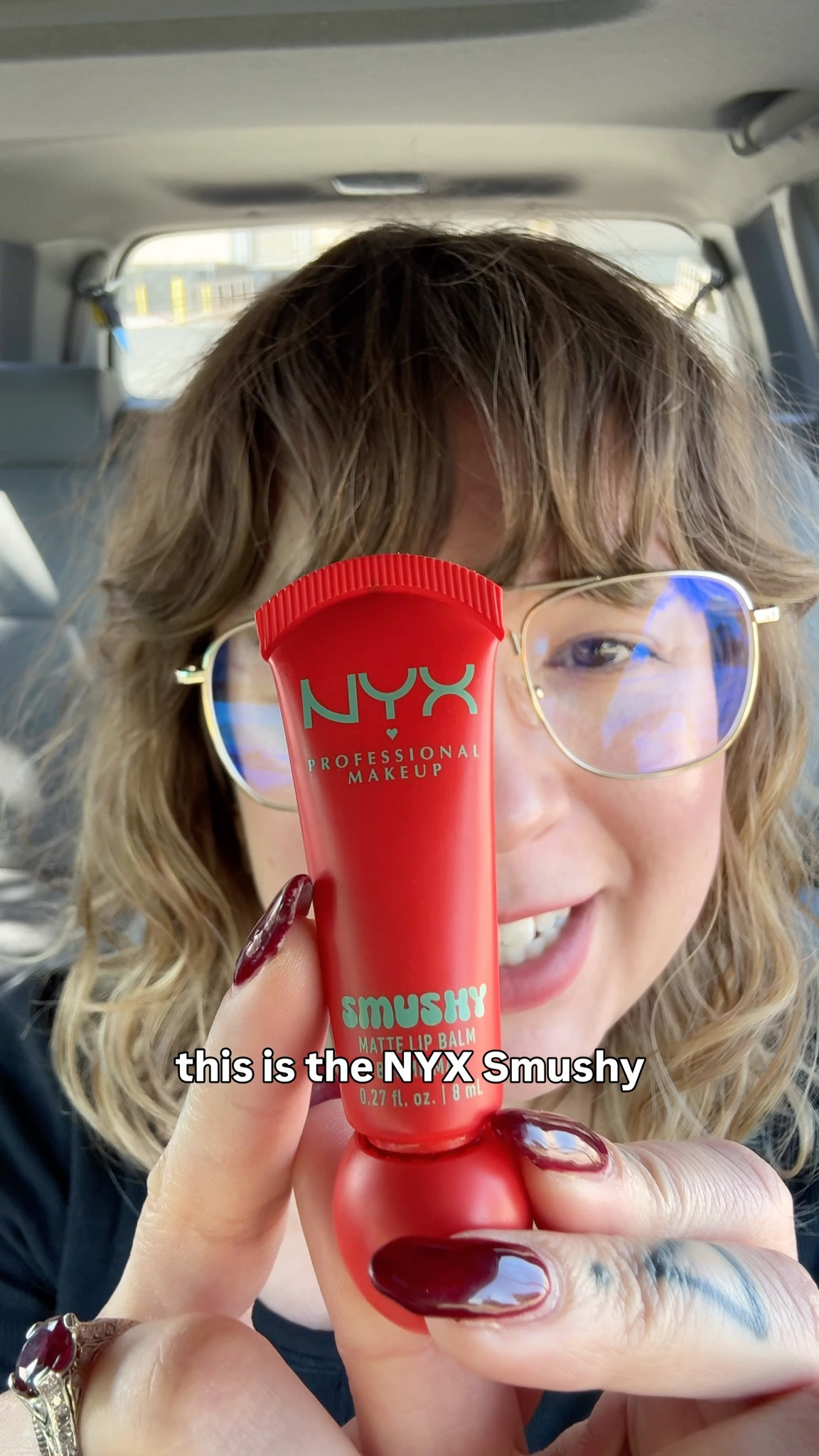 Another lippie I love! This is the Smushy Matte Lip Balm from NYX. I’m wearing the color soft sorbet  

#LTKFindsUnder50 #LTKBeauty #LTKOver40