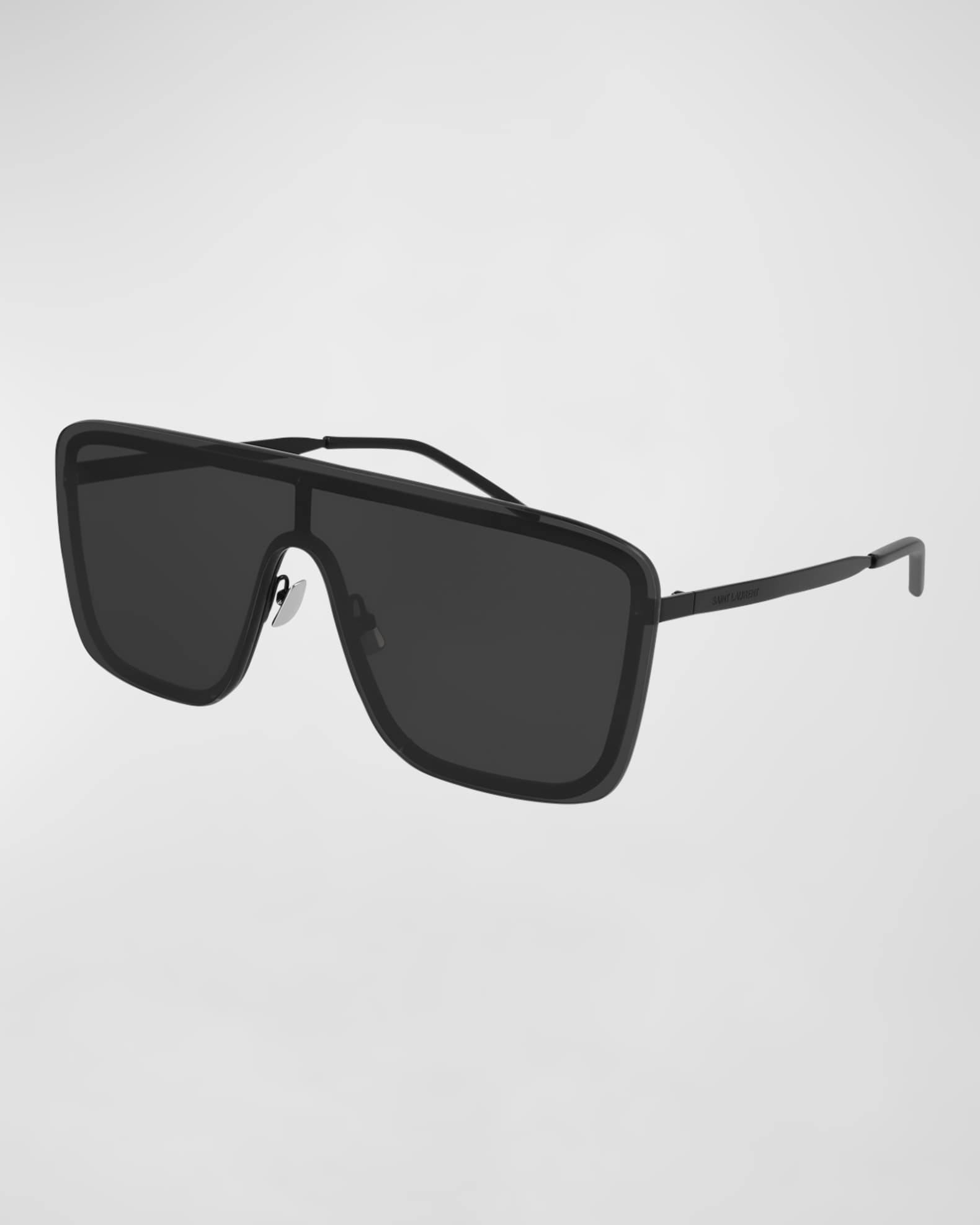 Unisex Mask Metal Shield Sunglasses | Neiman Marcus