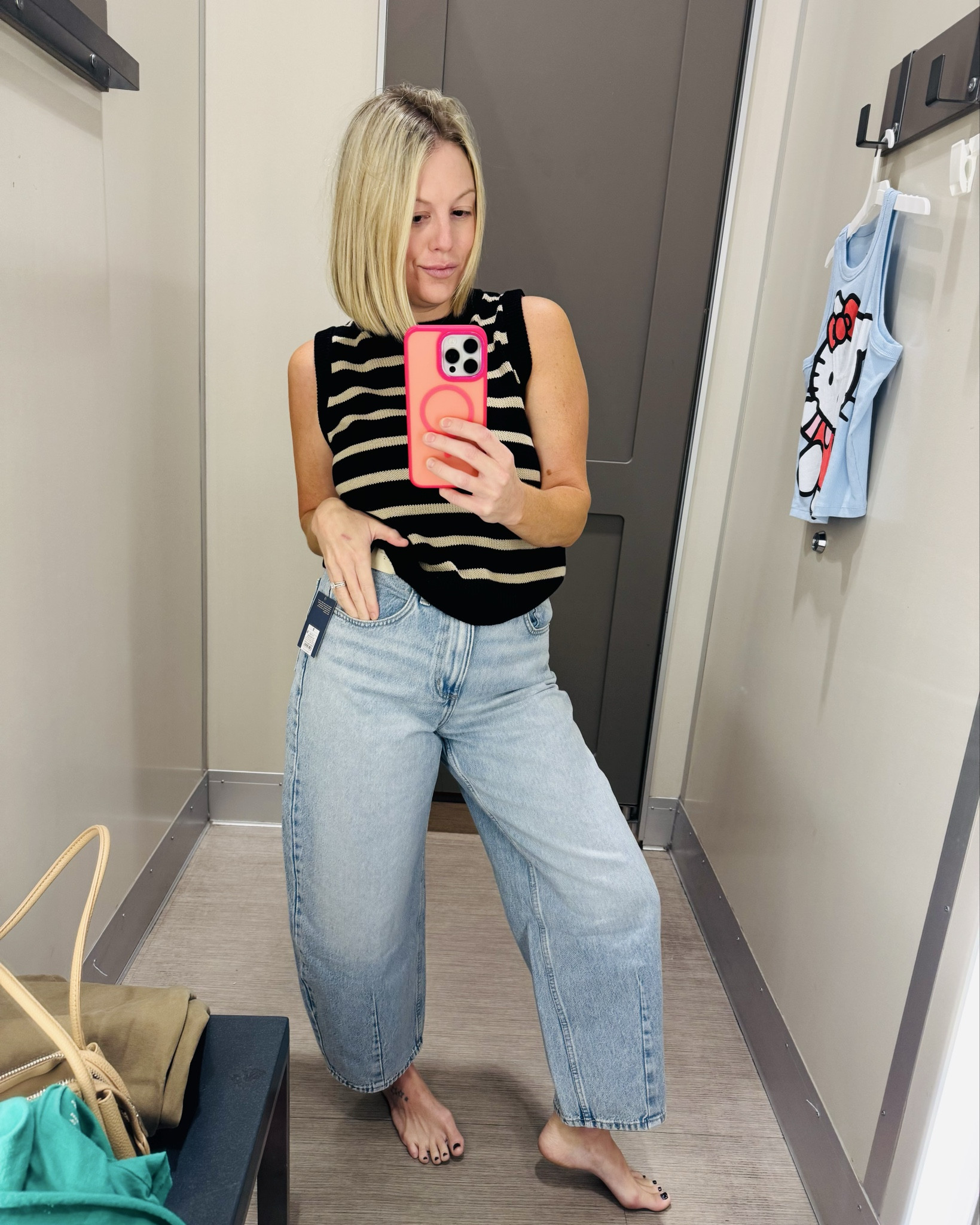 Fun new barrel jean’s from Target! I’m wearing size 6 for reference because I like mine looser fitting and more relaxed. 

#ltktargetstyle #ltktarget #ltkfallstyle

#LTKPetite #LTKSeasonal #LTKFallSale