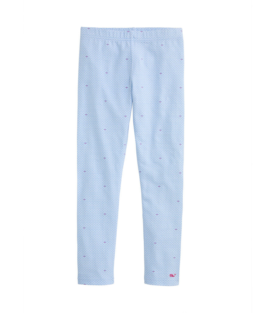 OUTLET Girls' Micro Whales Leggings | vineyard vines