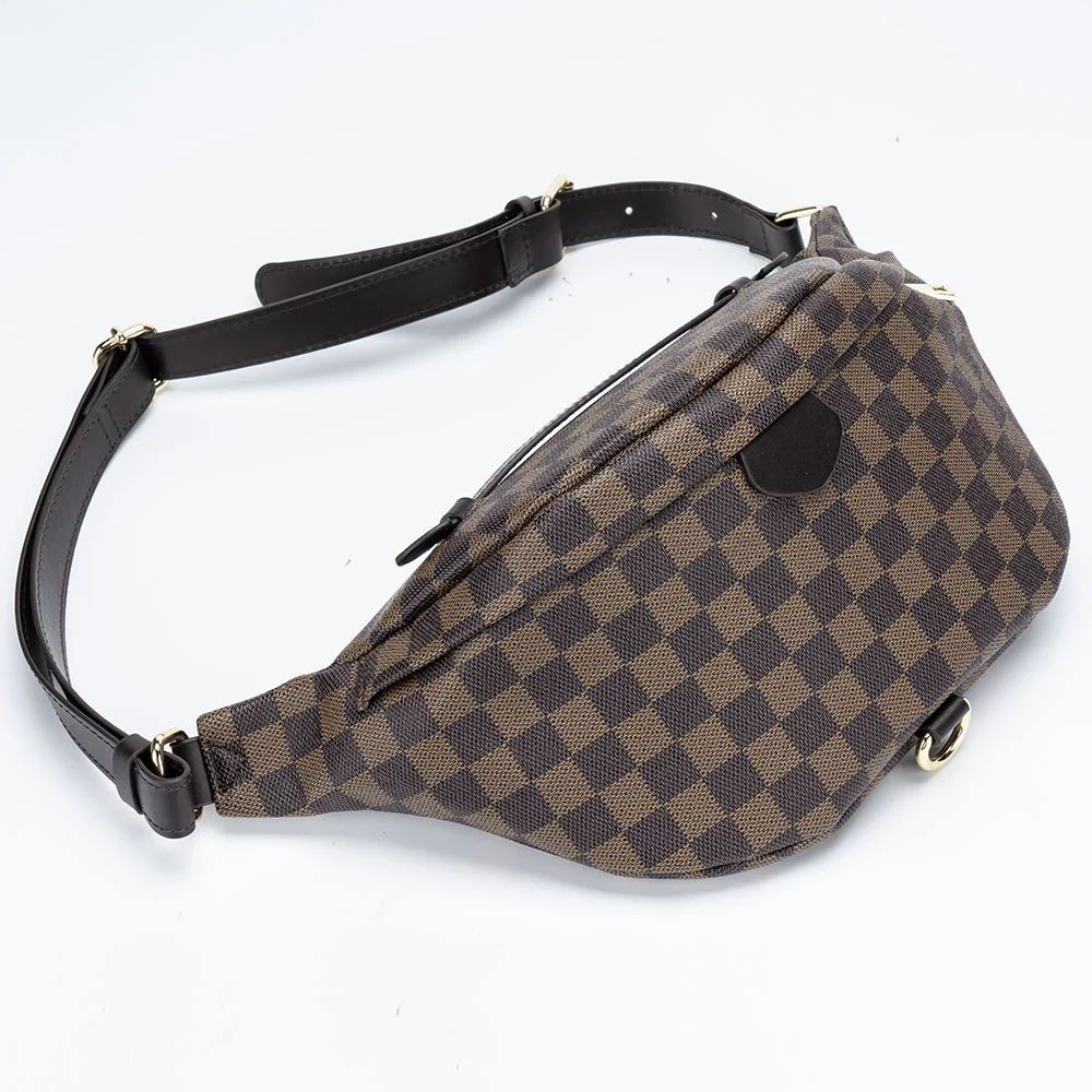 LUXUR Woman Man Fashion Checkered Crossbody Waist Bag Sling Fanny Pack Large Capacity Satchel Bum... | Walmart (US)