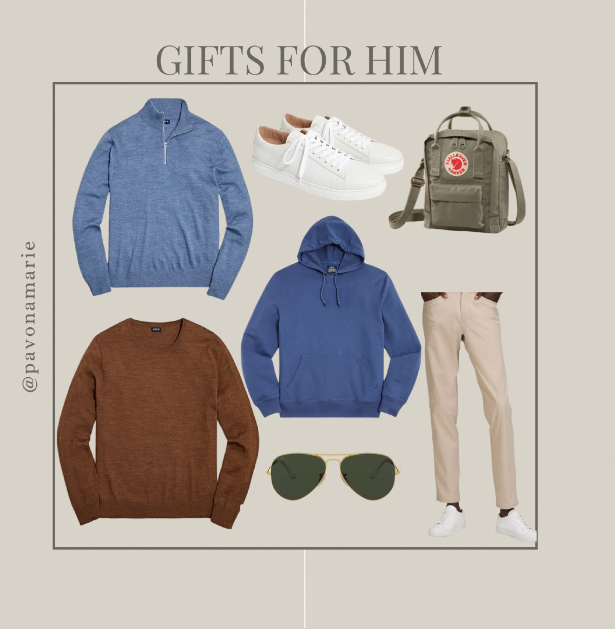 Gifts for him. Sweaters for him. Pants. White shoes. White sneakers. Ray-ban sale. Black Friday sales. Black Friday deals  

#LTKCyberweek #LTKGiftGuide #LTKsalealert