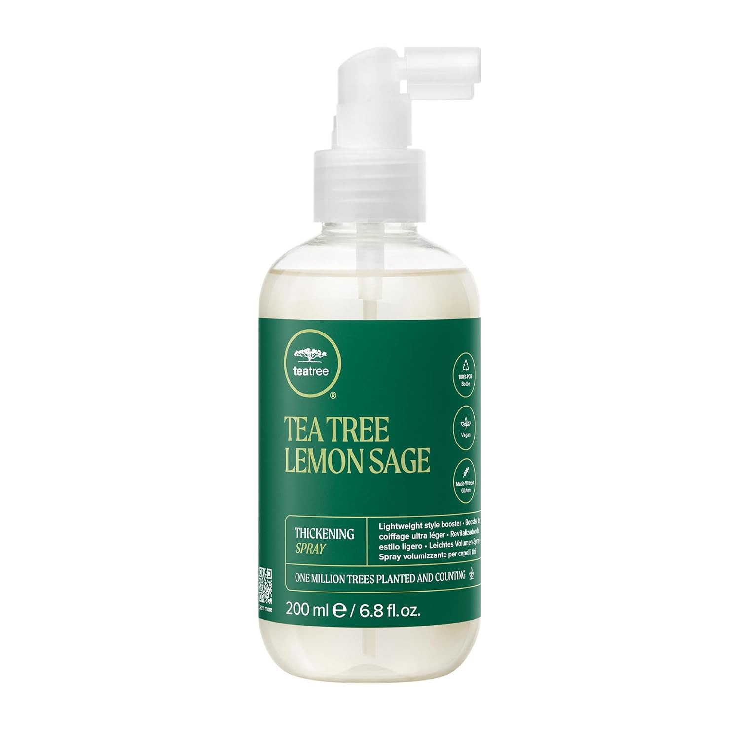 Tea Tree Lemon Sage Thickening Spray, Builds Body + Boosts Volume, For Fine Hair | Amazon (US)