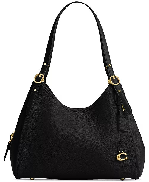 Coach Bella Medium Leather Shoulder Bag - Macy's | Macy's