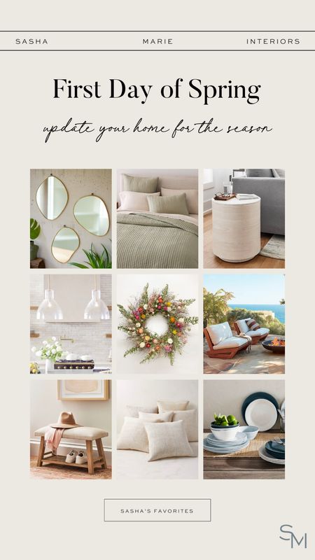It’s the First Day of Spring! Shop light and airy items we chose to update your home for the season! 

#LTKhome #LTKstyletip #LTKSeasonal