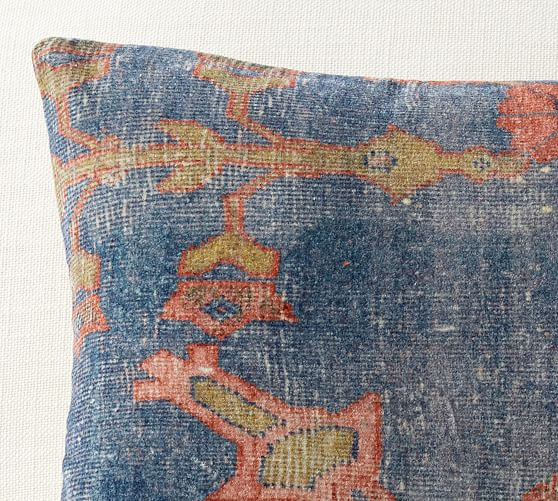 Dara Velvet Lumbar Pillow Cover | Pottery Barn (US)