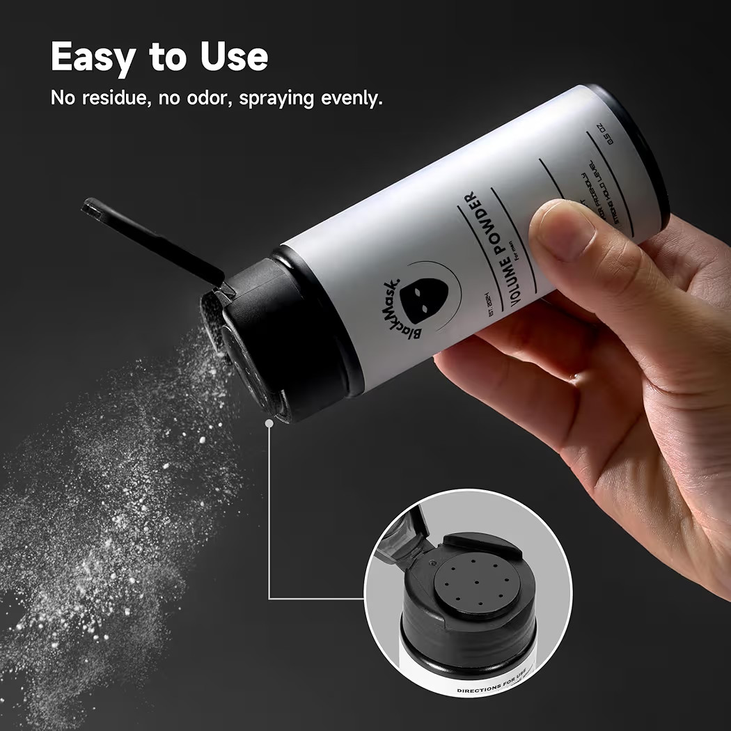 Texture Powder for Men, Easy to Apply - Instantly Adds Texture & Volume, All-Natural Ingredients,... | Amazon (US)