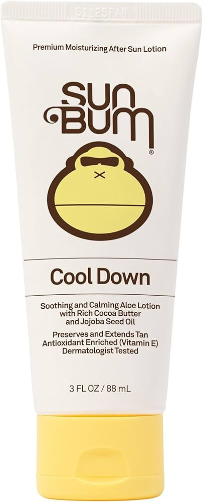 Sun Bum Cool Down Aloe Vera Lotion - Vegan After Sun Care with Cocoa Butter to Soothe and Hydrate... | Amazon (US)