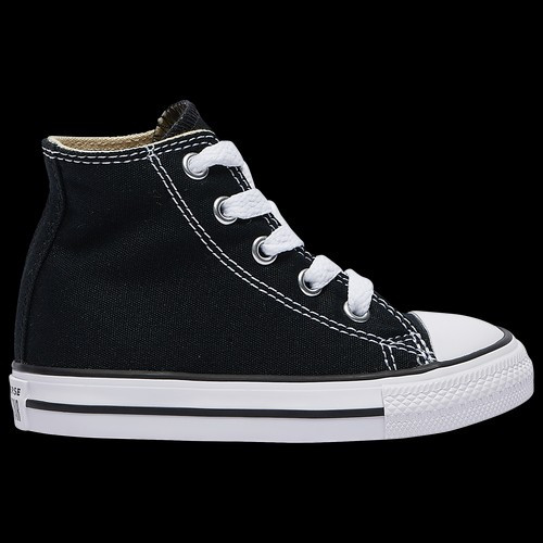 Converse Boys Converse All Star High Top - Boys' Toddler Basketball Shoes Black/White Size 09.0 | Foot Locker (US)
