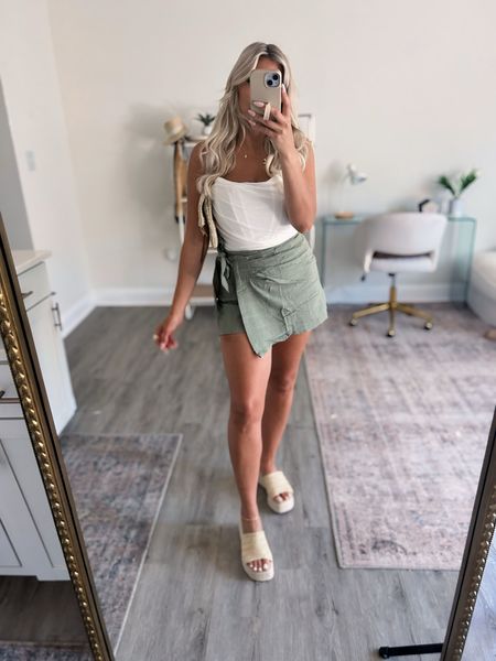 Love this cute little date night outfit the skort is perfect 👌🏻 I did a medium and did a 4-6 in the corset top! Runs a bit big IMO. Sandals are my current faves! All linked on my Amazon storefront as well! 




#LTKMidsize #LTKStyleTip #LTKFindsUnder50
