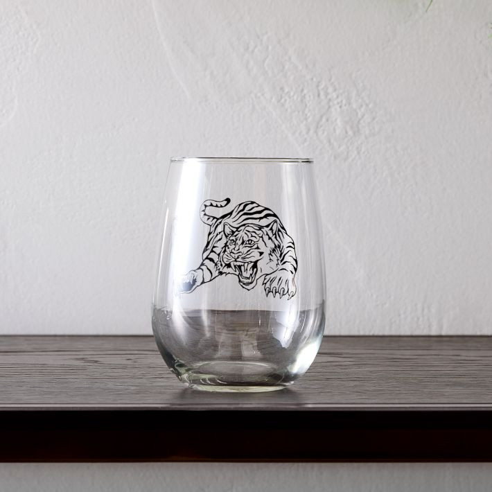 Counter Couture Stemless Wine Glass Sets | West Elm (US)