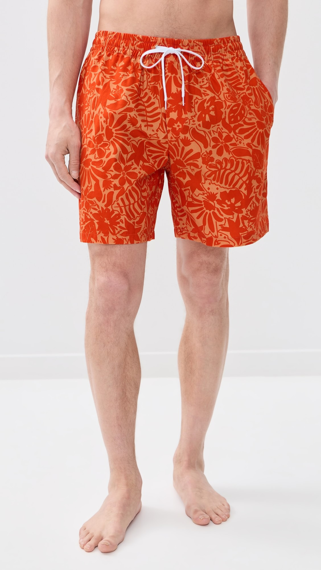 St. Tropez Print Shorts 6" | Shopbop