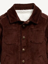 Sherpa-Lined Corduroy Shacket for Toddler Boys | Old Navy (US)
