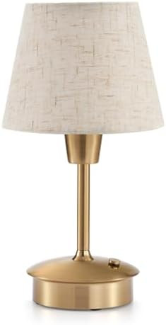 Small Cordless Table Lamp for Restaurant Dining Table, 5200mAh Rechargeable Battery Operated Lamp... | Amazon (US)